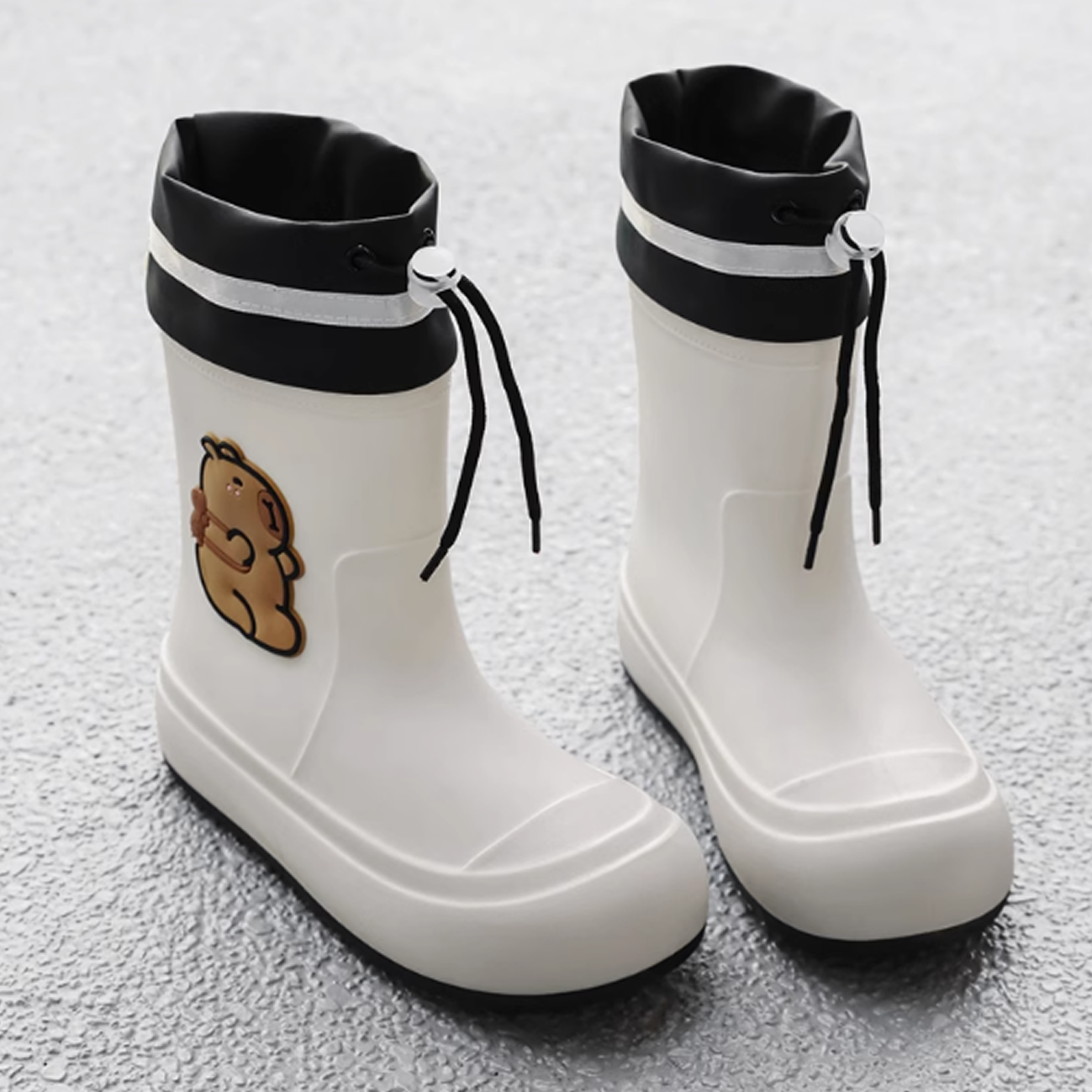 유니비 허그미 카피바라 레인부츠 미끄럼방지 24,200원