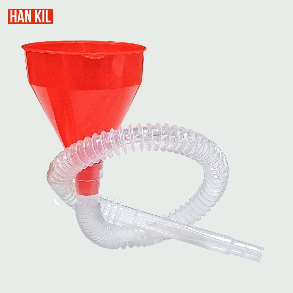 한길 소형 자바라 깔대기 레드 엔진오일 기름 냉각수 난로 급유, 1개 1,280원