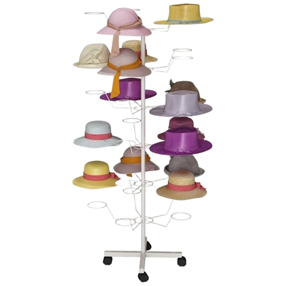 아이레노 매장 모자 진열대 가판대 디스플레이 매장용 전시 스탠드 깔끔한 모자 정리대 82,500원