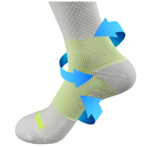 [제구매율1위] 2SET 레그스트롱삭스 러닝양말 압박 테이핑 스포츠양말 아치서포트 발목보호 미끄럼방지 기능성 축구 테니스 배드민턴 쿨핏 등산양말, 형광, 2세트 32,800원