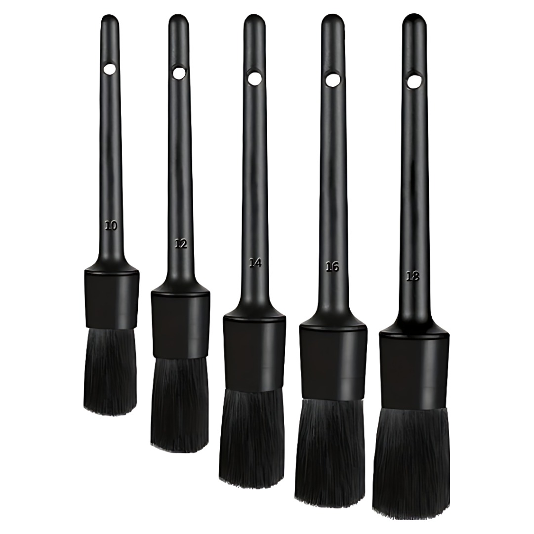 카로닉 차량용 디테일링 세차 브러쉬 5종 세트, 블랙, 1세트 5,000원