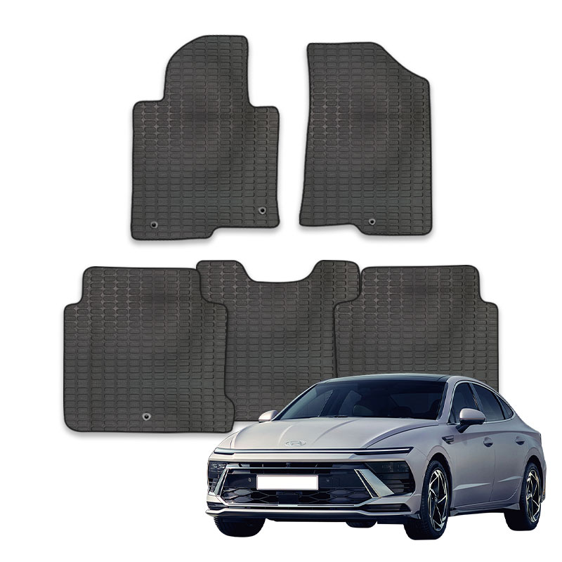 쏘나타 전차종 PVC 고무 자동차매트 1열+2열 한대분 PM, 쏘나타 디엣지 택시(DN8c PE) (24년 4월~) 29,000원