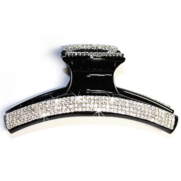 레인걸 국내제작 고급 일자큐빅 올림머리 큰사이즈 헤어집게핀 머리핀 헤어핀 18,900원