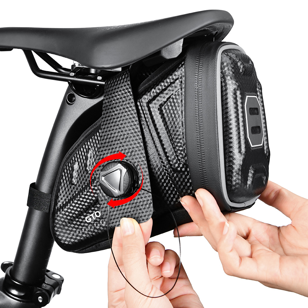 GTOG  노브 잠금 자전거 안장 가방 방수 하드케이스 공구통 자전거 가방 자전거용품 21,080원