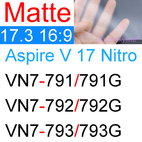 호환  에이서 니트로 7 5 스핀 AN515 AN517 AN715 NP515 51 52 53 54 55 56 VN7 HD 클리어 매트 프로스트 스킨 필름 가드 15 용 화면 보호기 25,720원