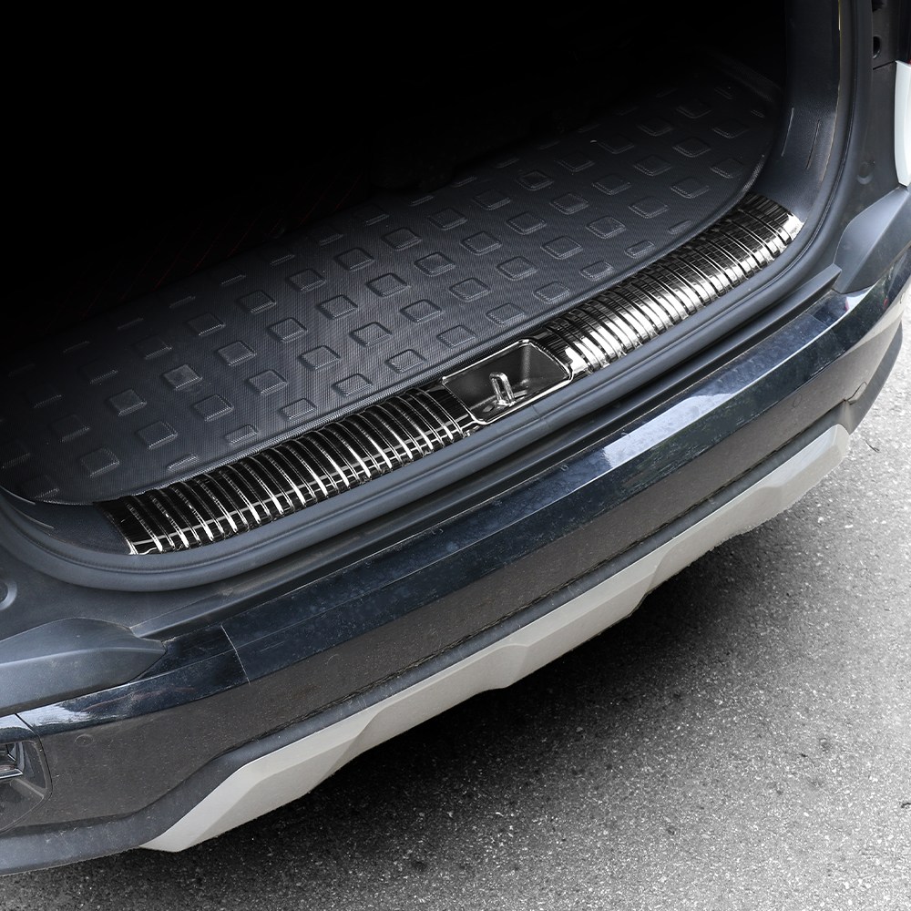 더블랙 호환  더뉴 셀토스 튜닝 용품 트렁크가드 엔트리가드 스테인레스 재질 39,500원