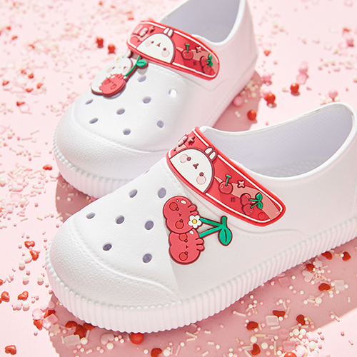 에이블팩토리 여아용 체리 몰랑이 벨크로 실내화 9,810원