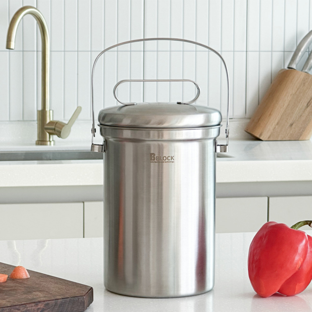 비블럭 올스텐 304 음식물 쓰레기통, 단일색상, 1개 19,900원