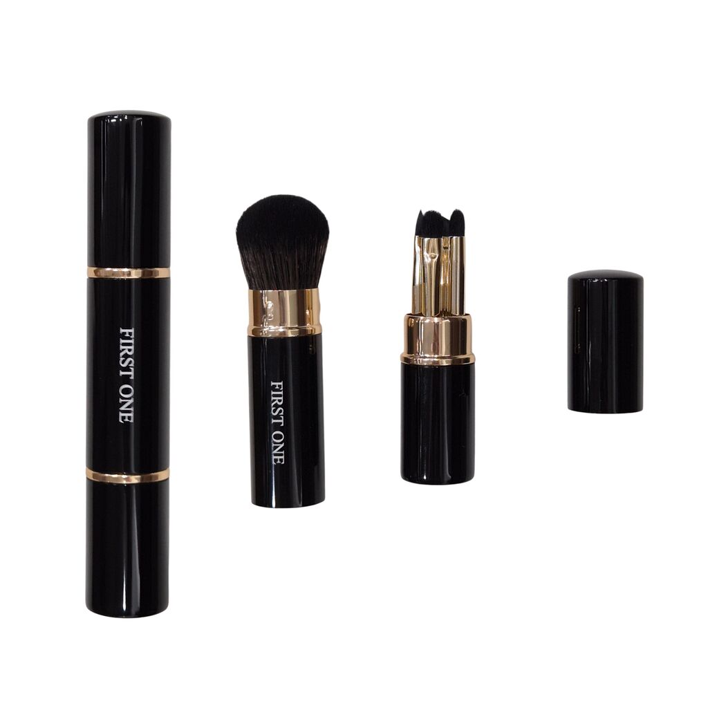 퍼스트원 브러쉬 인조모 여행용 4 mini + blush brush 미니 브러쉬 세트 16,500원