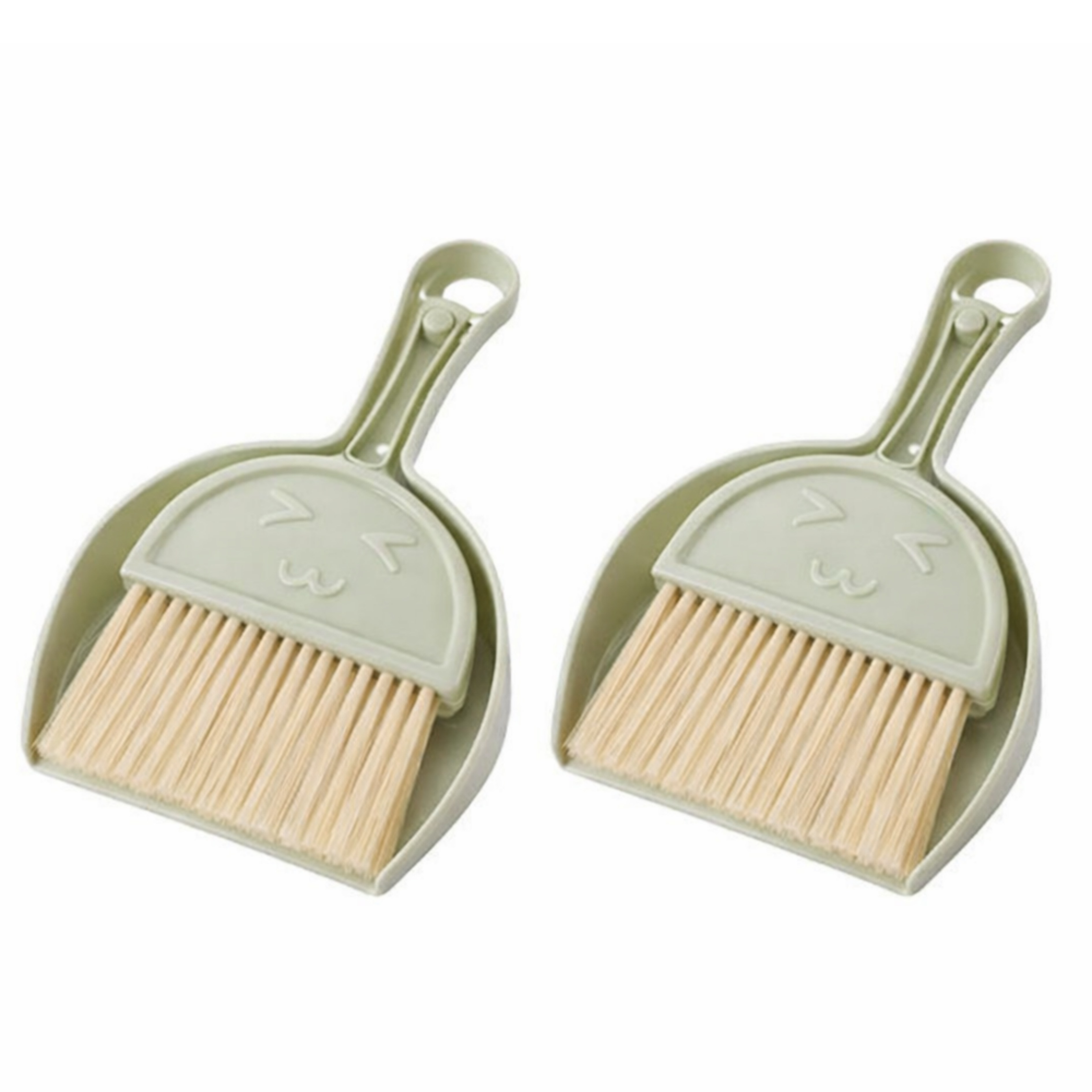 오넬 미니 빗자루 쓰레받기 세트 다용도 청소용품, 그린, 2개 6,700원