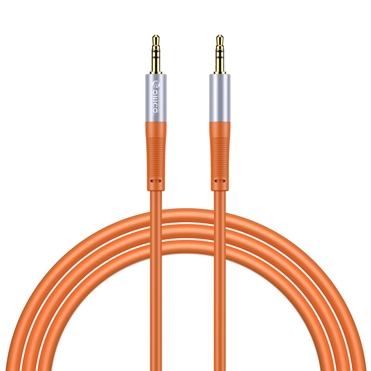 오리코 3.5mm AUX 스테레오 오디오 케이블 AXZ, 오렌지, 1m, 1개 4,970원