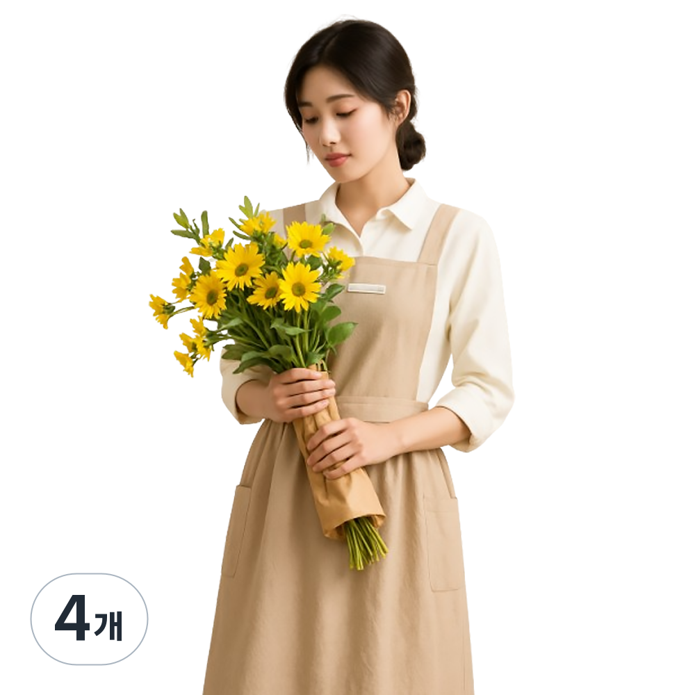 모아룸 원피스형 코튼 어린이집 앞치마 34,570원