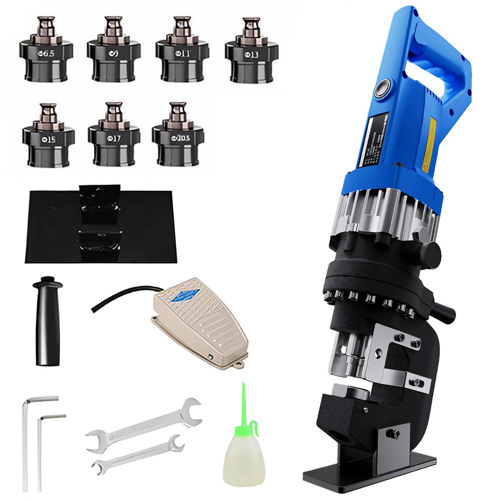 펀치코어 26년형 전동 유압펀칭기 1800W 철판 유압 천공기 218,000원