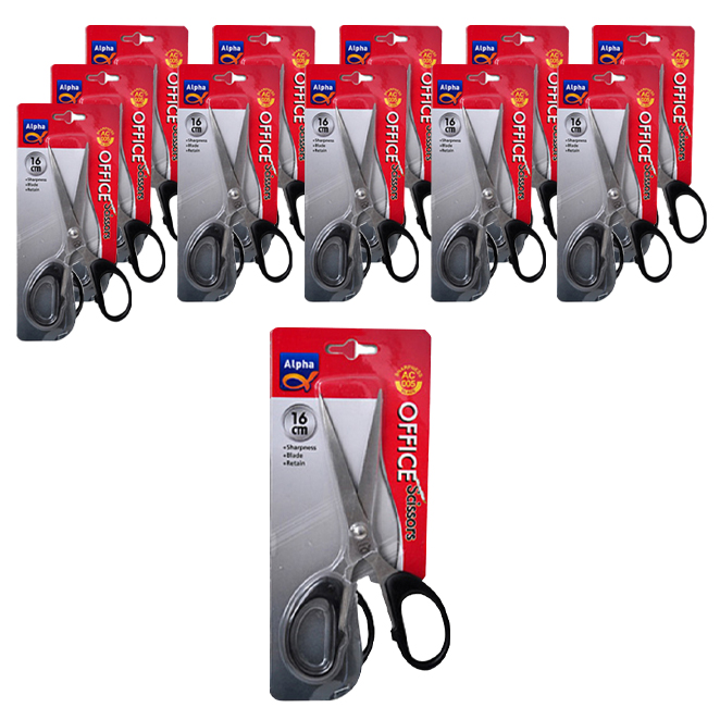 알파 사무용가위 AC-005 16cm 12p 14,230원