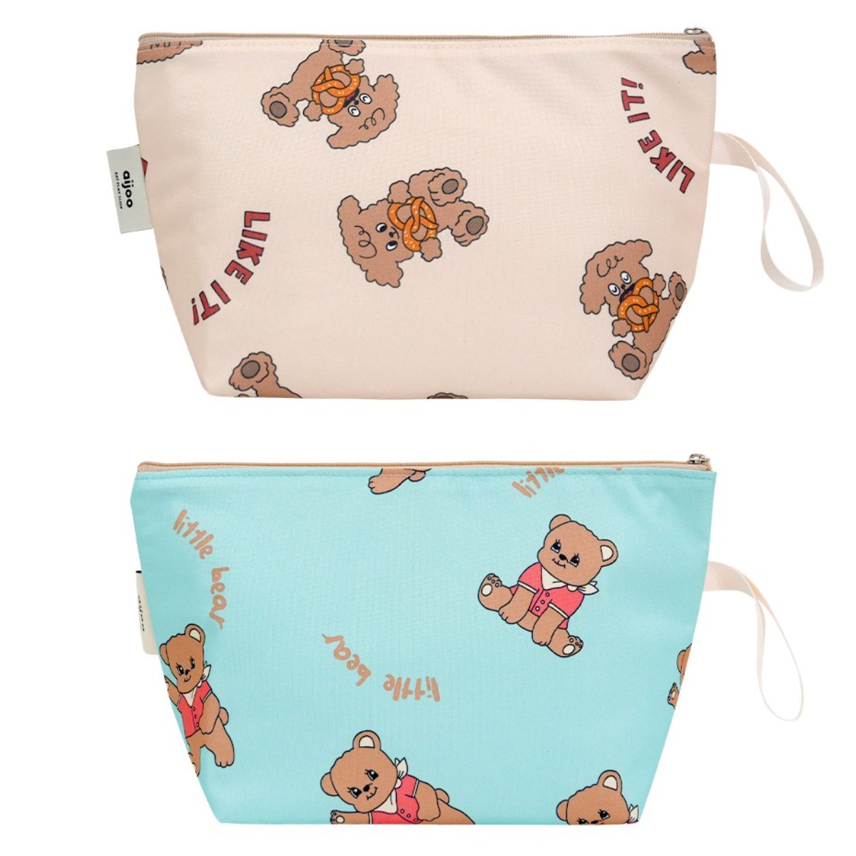 아이주 이유식 콤팩트 보냉 파우치 2종 세트, A 프레첼+리틀베어 25,900원