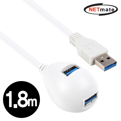 NMC-US310 NETmate USB3.0 연장 스탠드 케이블 1m, 1.8m NMC-US318, 1개 11,110원