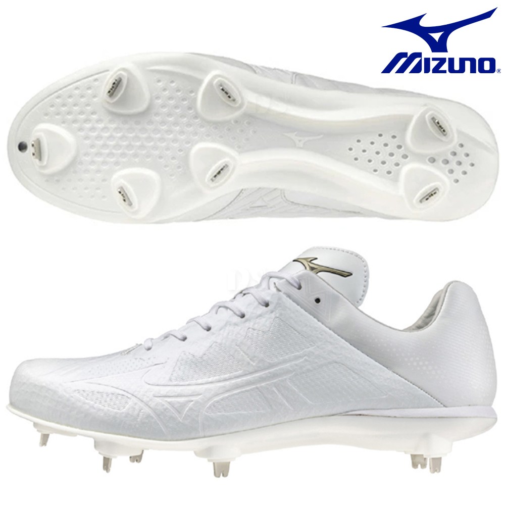 미즈노 야구 징스파이크 일체형 야구화 엘리트 241001 화이트 188,100원
