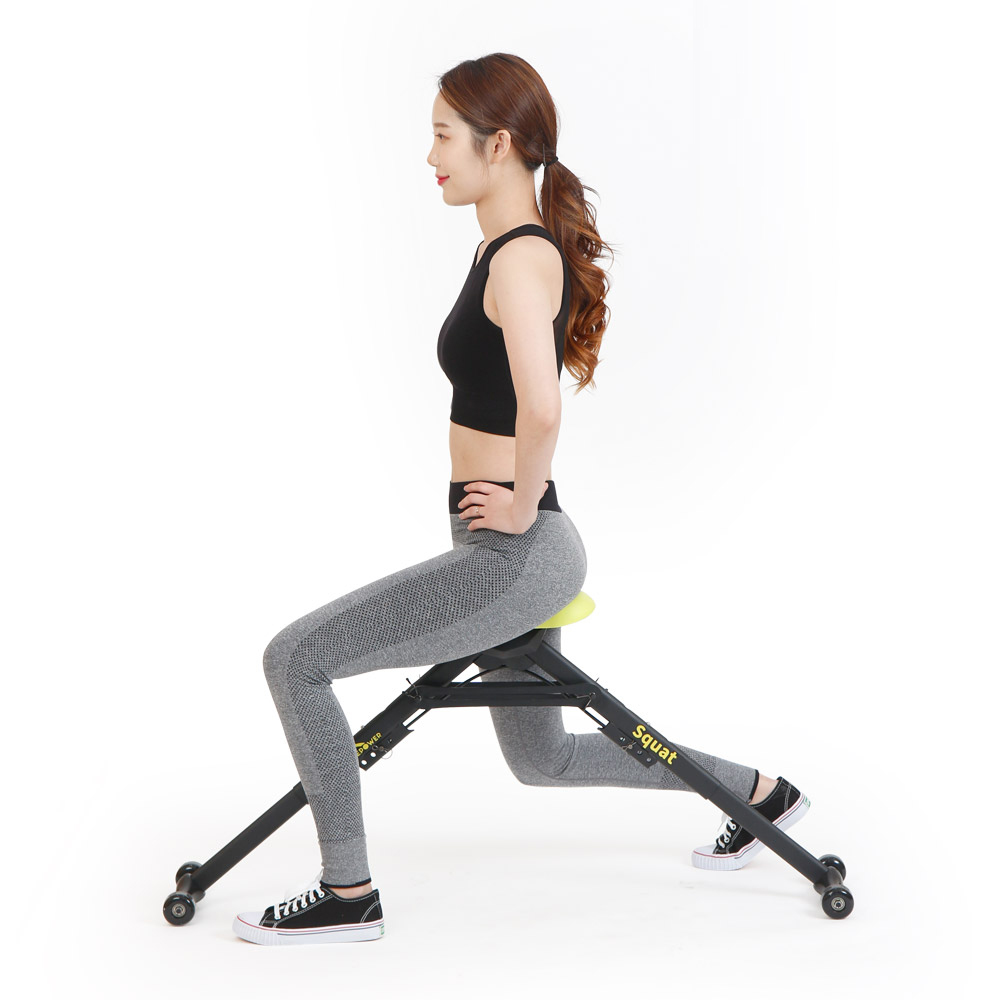 [애드크로스 홈쇼핑] 밸런스 하체운동 스쿼트기구 가정용 헬스기구 파워밸런스, 연두색 79,900원