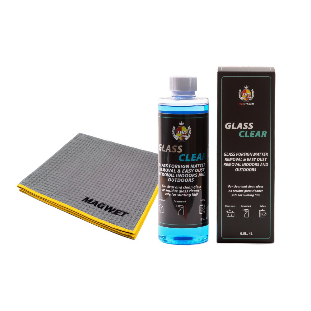 tac시스템 글라스 클리어 500ml 유리세정제 + 마그웻 스페이스 유리타월 10,000원