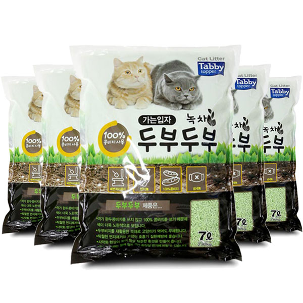 테비토퍼 두부두부 고양이 모래 가는입자 22,500원