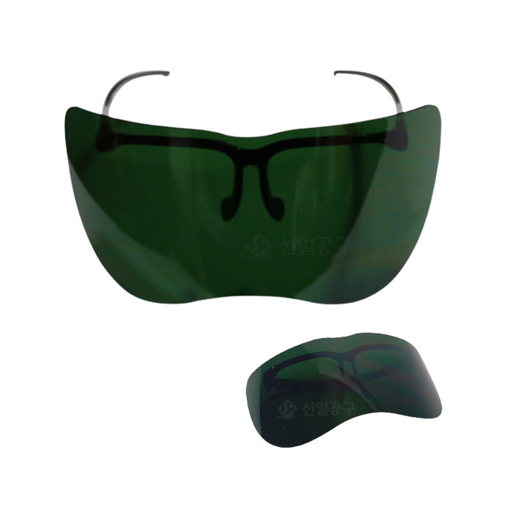 ABC 보안경 나비보안경 G1907 보호안경 유색5번 용접 고글 보안면대용 3,470원