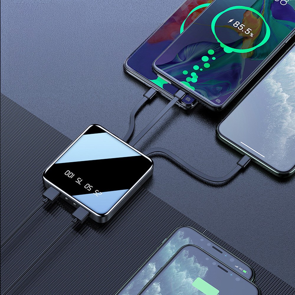 [5시건 당일배송] 2026 FOOI 초경량 블랙스퀘어 미니 보조배터리 초고속충전 20000mAh 기내용 쌍라이트기능, 블랙, REGN Core Slim 205 25,500원