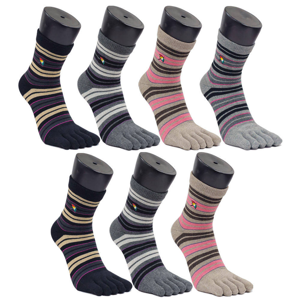 아놀드파마 더블쿠션 여자발가락양말 단목 7켤레 BAL004 28,500원