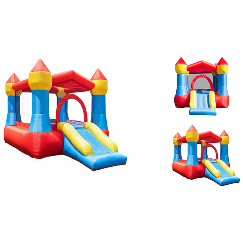 우브로 대형 에어바운스 트램폴린 트램펄린 바운스 방방이 미끄럼틀 야외 가정용 행사용 초대형 송풍기, 1개 258,000원