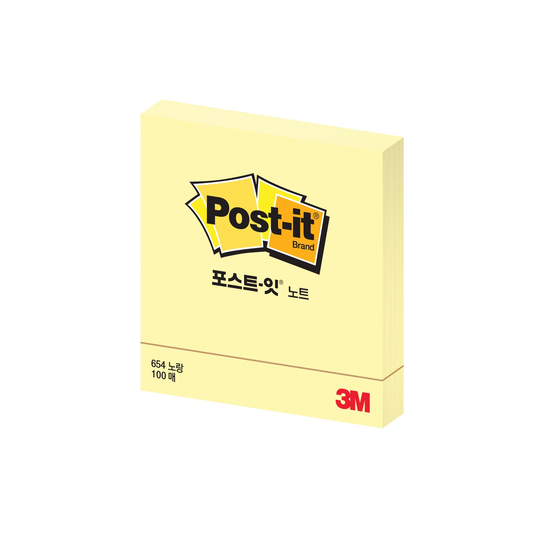 3M 포스트잇 정사각 중간형 654 6,500원