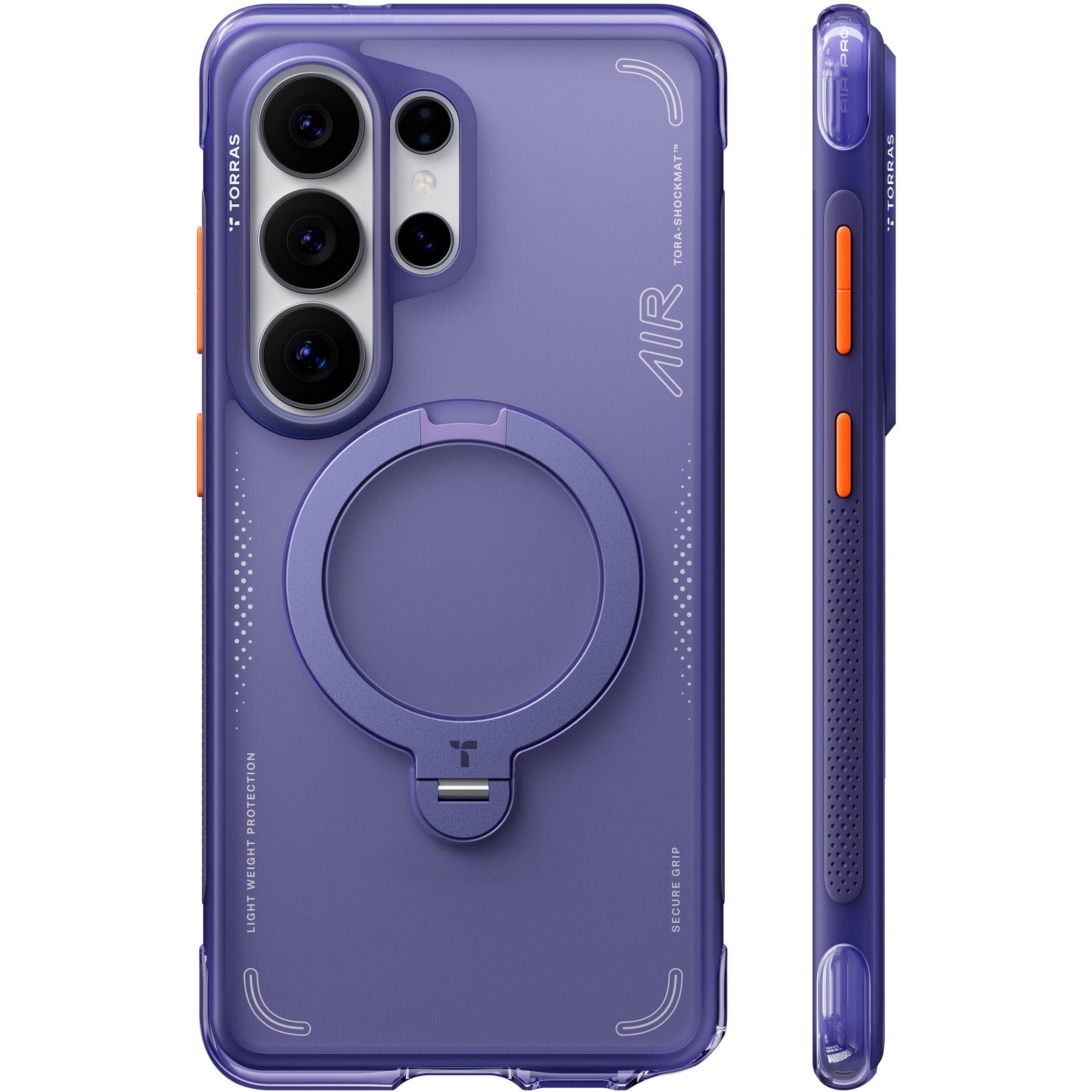 토라스 Ostand Q3 Air 360도 회전식 링스탠드 마그네틱 맥세이프 군용급 보호 휴대폰 케이스 106,900원