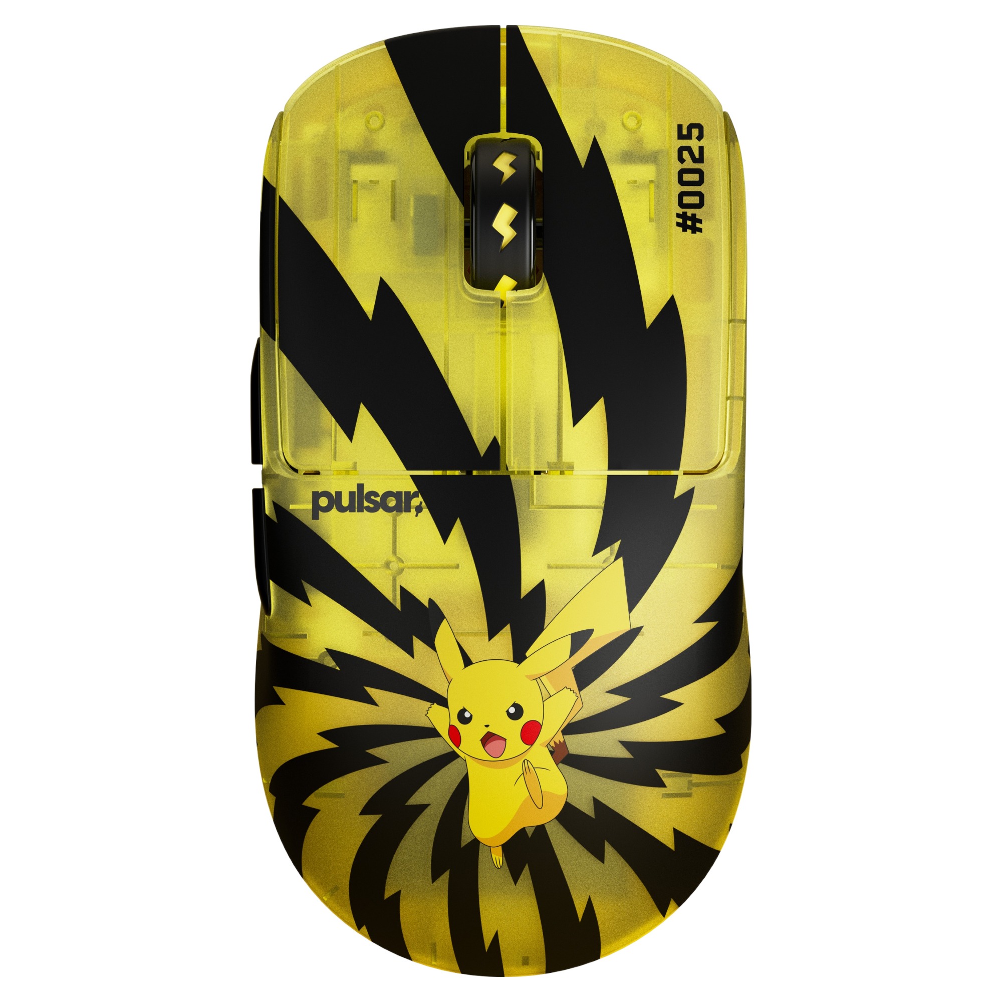 펄사 포켓몬 피카츄 에디션 X2 CrazyLight 게이밍 마우스, 옐로우, PX2CL101 168,990원