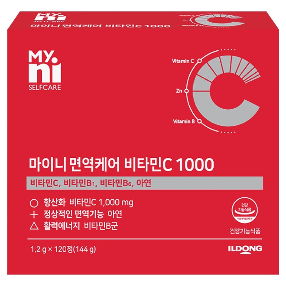 마이니 면역케어 비타민C 1000, 120정, 1개 14,000원