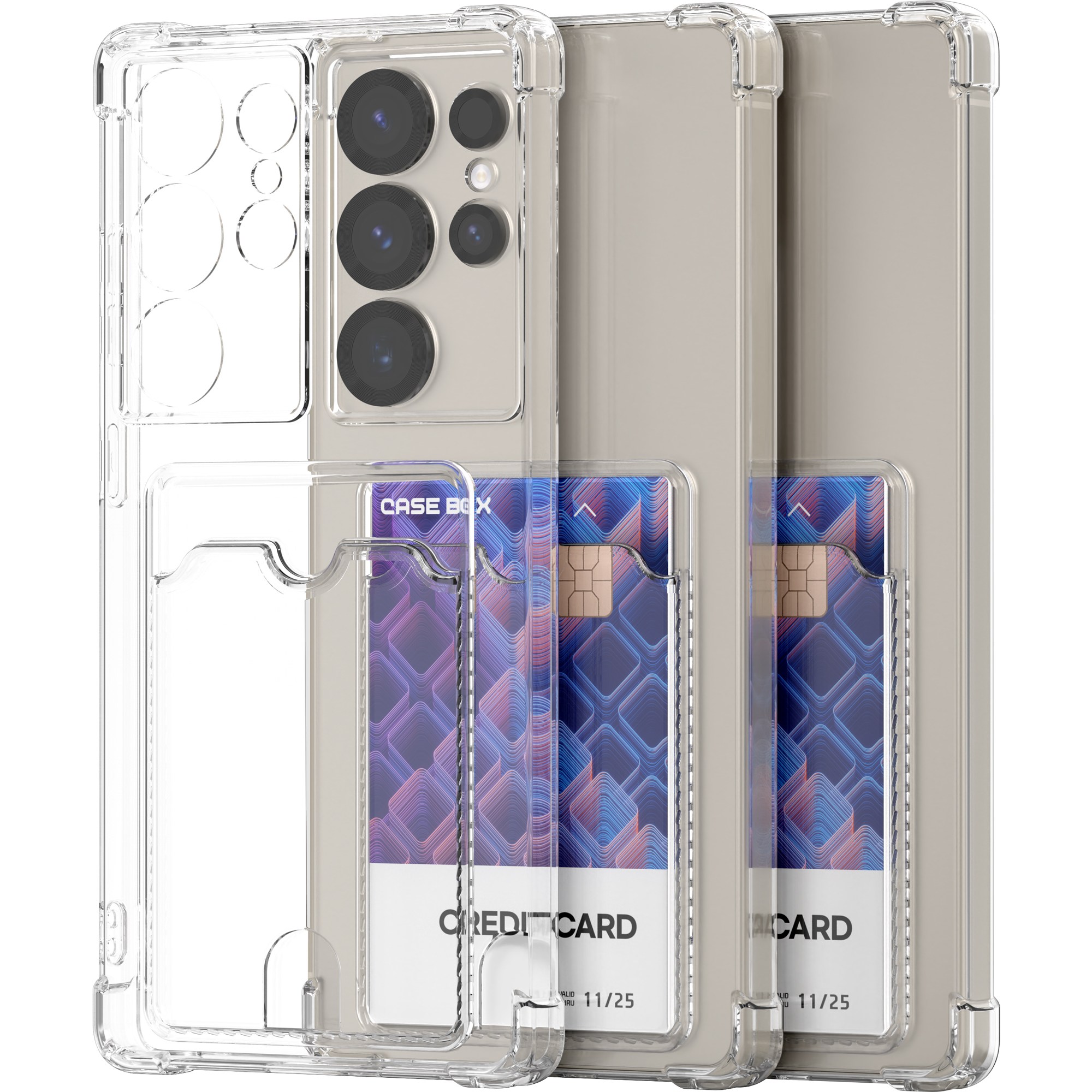 케이스박스 업슬라이드 카드수납 투명케이스 3개 5,900원