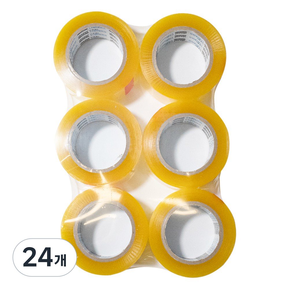 다잘 투명 OPP 다용도 아크릴 투명 박스테이프 경포장 150m, 24개 33,960원