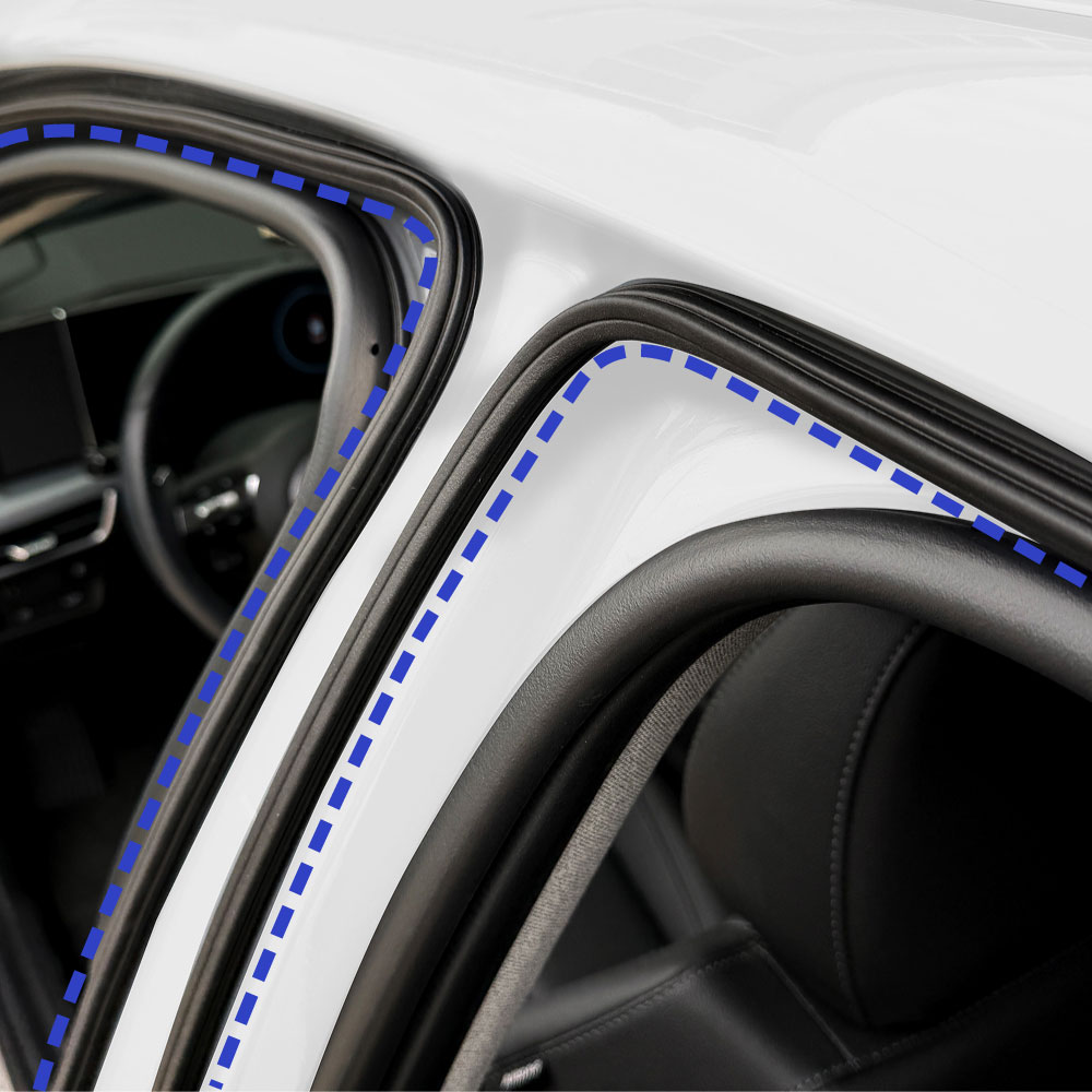 SOTT 3중완벽방음 특대형 자동차 풍절음차단 고무몰딩 23,800원