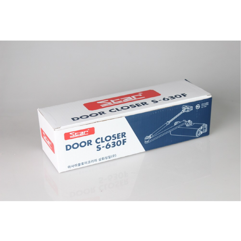 스타 도어클로저 일자 브라켓 + 타공지사은품 제조일 2년 a/s 무료배송 현관문 방화문 킹 도어체크 k630 도어클로져 / 내화용 16,470원