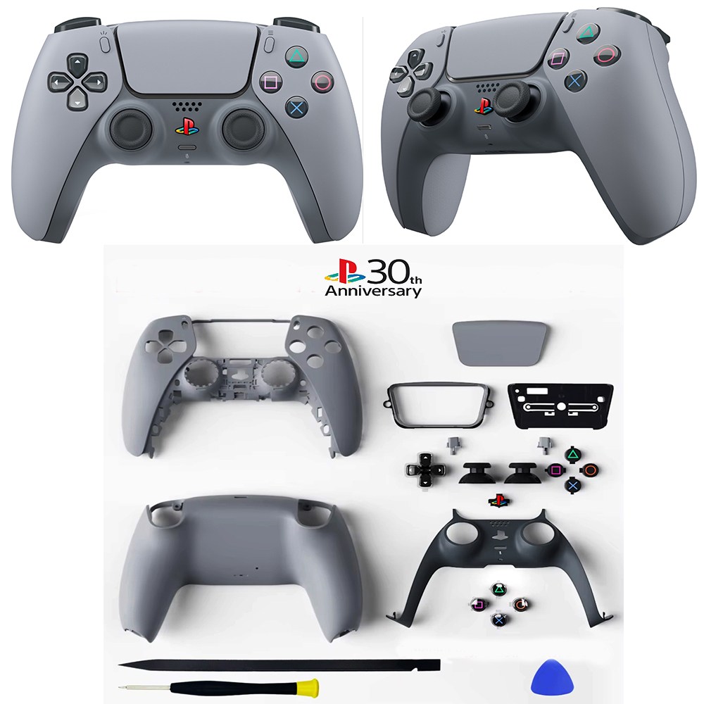 PS5 듀얼센스 패드 30주년 에디션 하우징 쉘 부품셋-고급형 45,000원