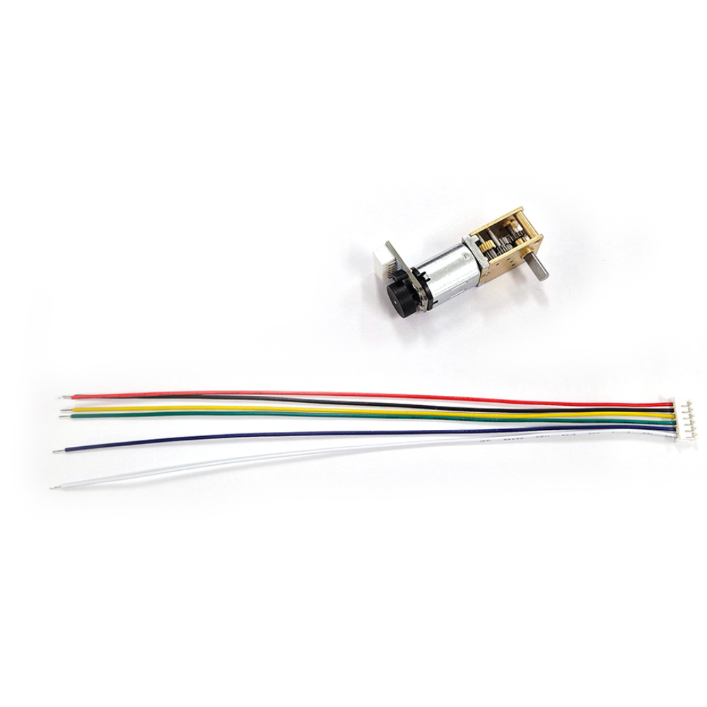 N20-1218 DC 모터 엔코더 포함 3V/135RPM 미니 기어드 DC모터, 3V 23,000원