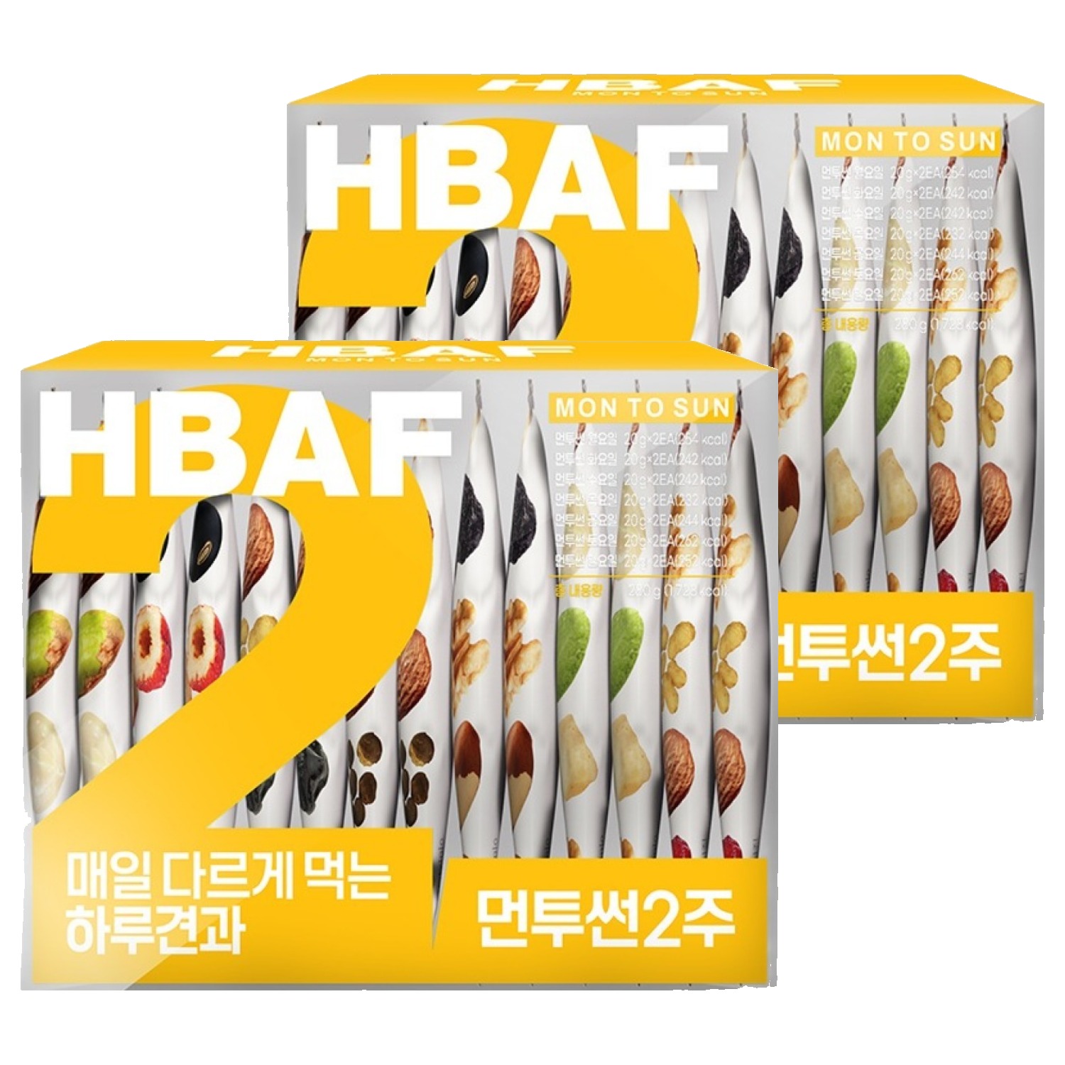 먼투썬 2주 하루견과, 2개 24,900원