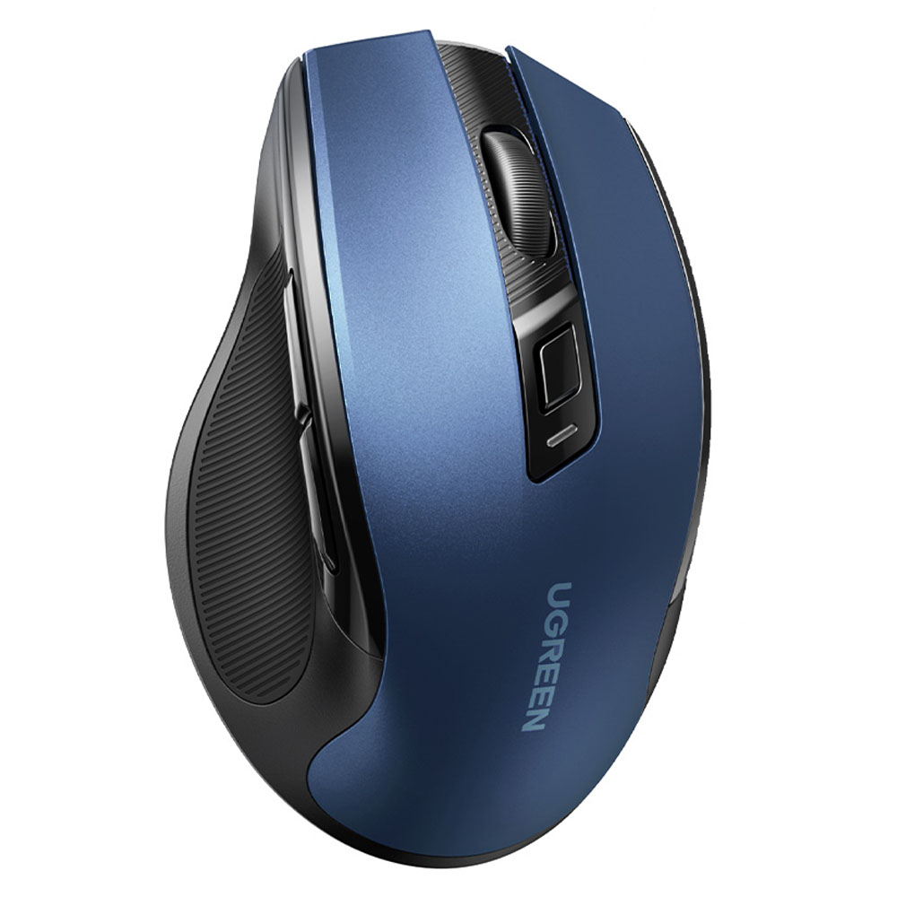 유그린 듀얼모드 무소음 무선 블루투스 마우스 4000DPI, MU006, 블루 26,900원