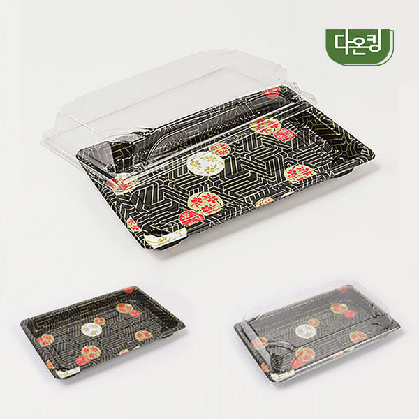 다온킹(소량) 사각 초밥용기 HP-07 체리 합세트 15,830원
