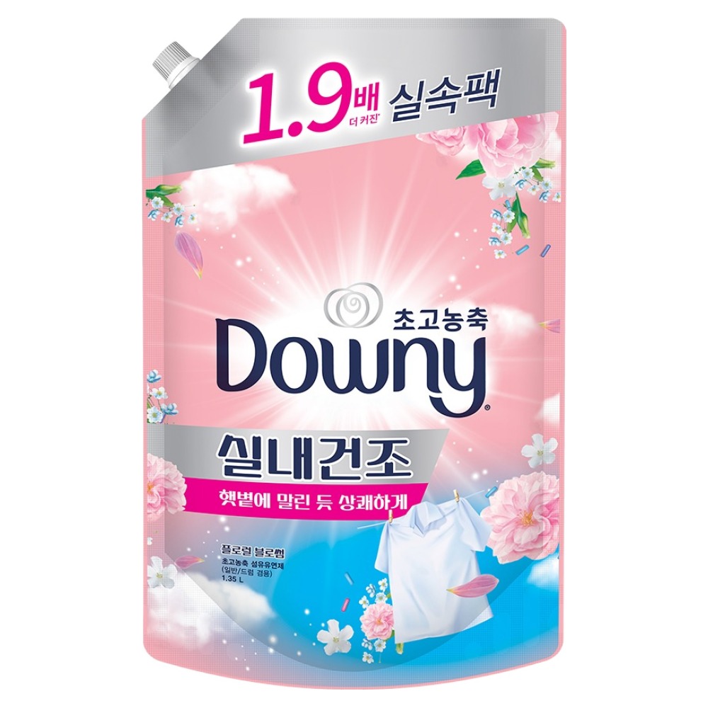 다우니 실내건조 초고농축 섬유유연제 플로럴 블로썸향 리필 8,330원