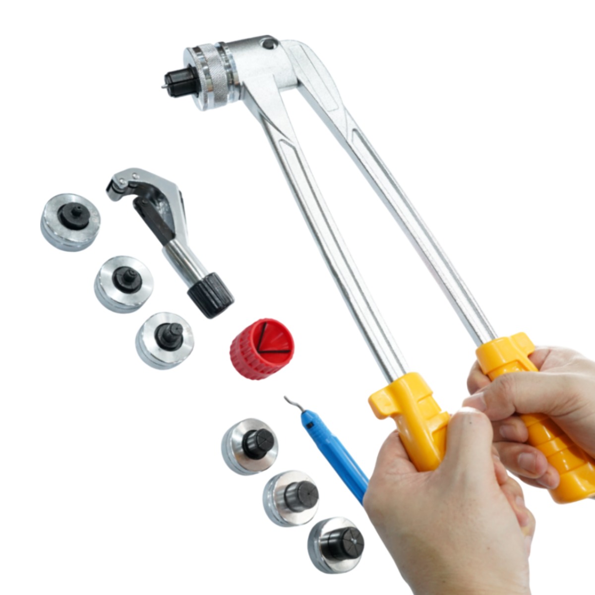 동관 확관기 세트 수동 동파이프 익스팬더 확장 핸드 호현산업, 1개 130,000원