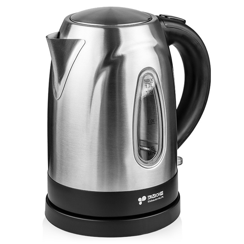 키친아트 스테인리스 무선 전기주전자 1.7L, KSJ-FEK170 25,000원