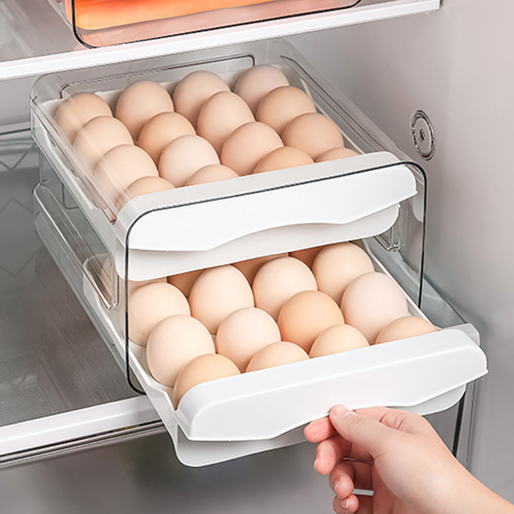 바른리빙 32구 2단 계란보관함, 화이트, 1개 6,750원