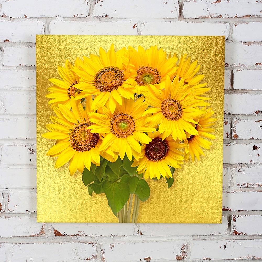황금 해바라기 액자 그림 캔버스 돈들어오는 풍수 거실 인테리어 액자 집들이 개업선물 21,500원