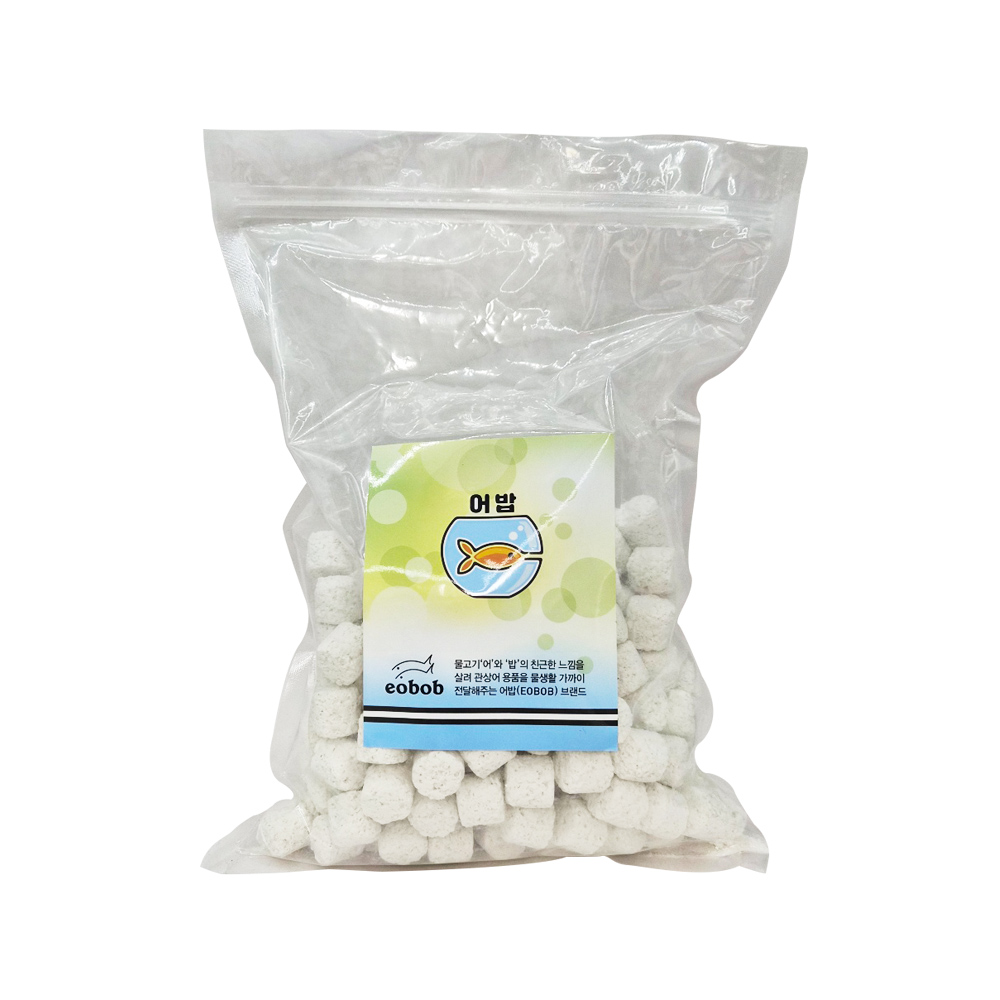 어밥 바이오 다공성 세라믹 여과재 여과제 화이트 500g, 1개 6,800원