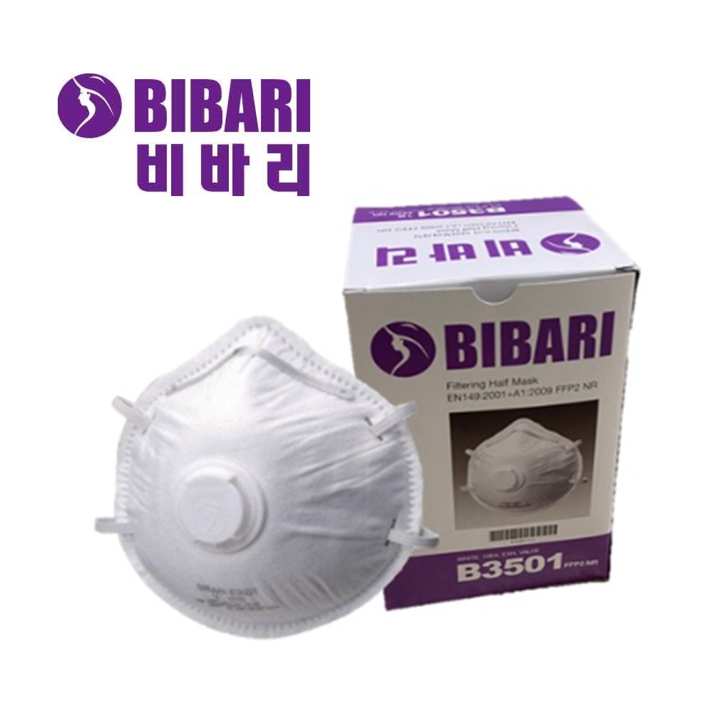 비바리 방진마스크 1급 B3501 1박스(120개입), 120개 124,740원