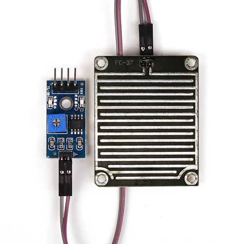 아두이노 빗물 빗방울 감지 센서 모듈 (검은색), 1개 1,100원