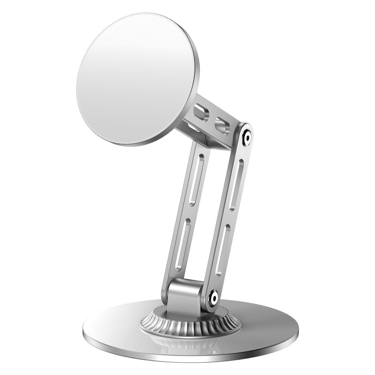 360도 회전 태블릿 거치대 스탠드 휴대용 높이조절 접이식 휴대폰 거치대, 마그네틱 실버, 1개 13,270원